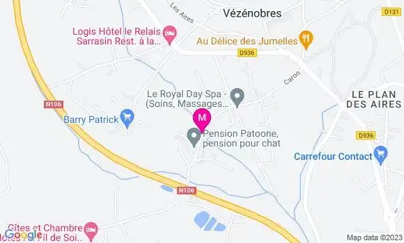 Localisation Mtre Scammacca Camille