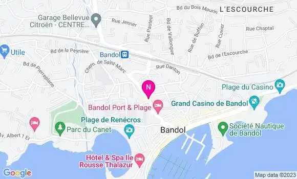 Localisation Mtre Relave Vancia
