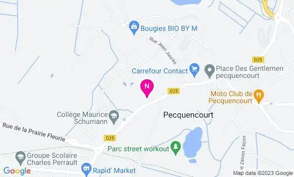 Localisation Mtre André Jean Robert