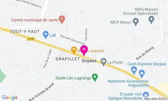 Localisation Mtre Juge Stéphanie