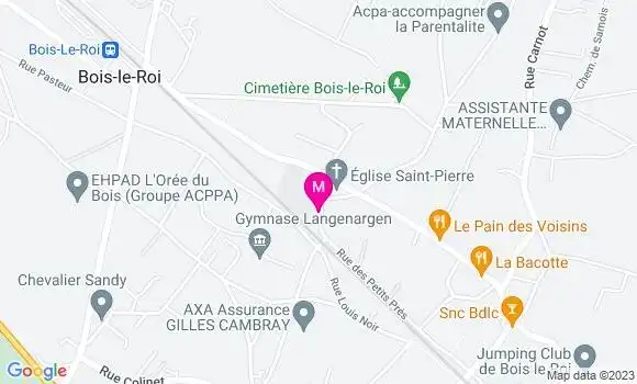 Localisation Mtre Gravier Laurence