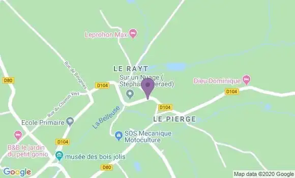 Localisation Felleries Bp - 59740