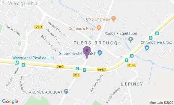 Localisation Villeneuve d