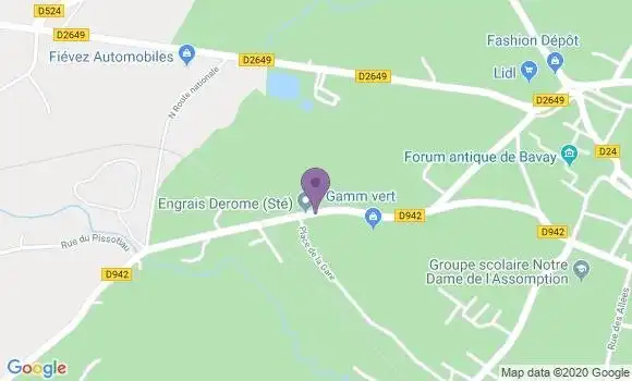 Localisation Gommegnies - 59144