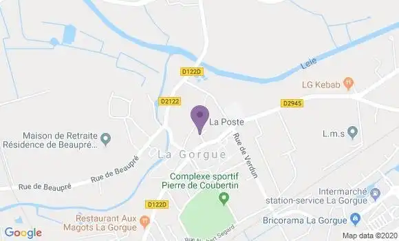 Localisation La Gorgue Bp - 59253