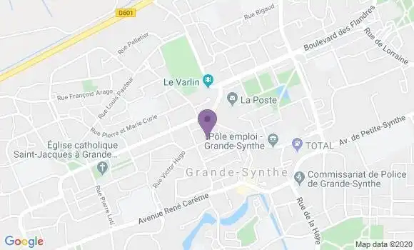 Localisation Grande Synthe - 59760