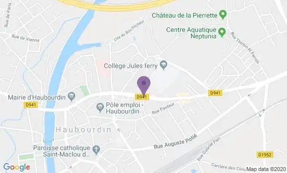Localisation Haubourdin - 59320
