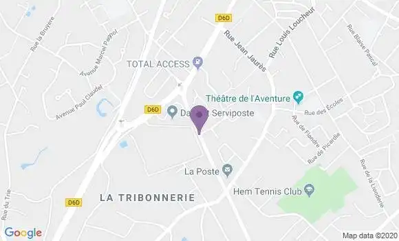 Localisation Hem - 59510