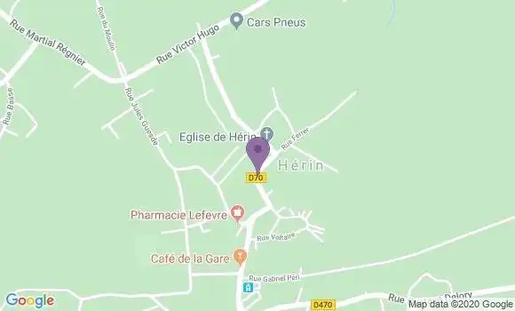 Localisation Herin Bp - 59195