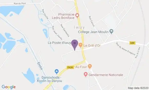 Localisation Iwuy Bp - 59141