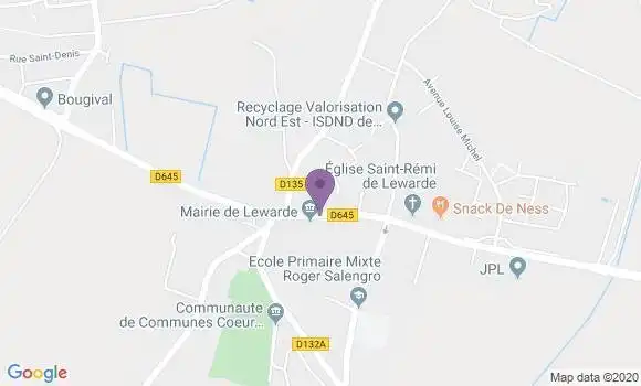 Localisation Lewarde Bp - 59287