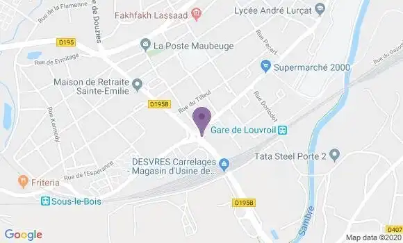 Localisation Louvroil - 59720