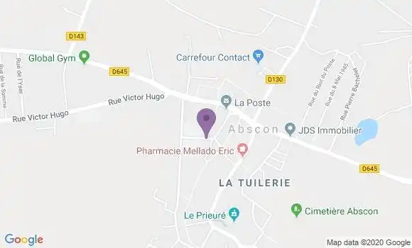 Localisation Marquette En Ostrevant Bp - 59252