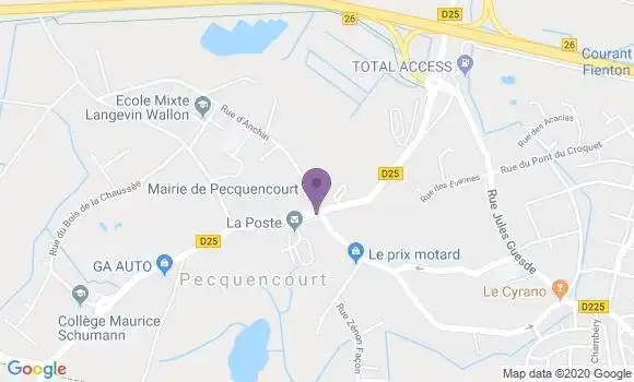 Localisation Masny Bp - 59176