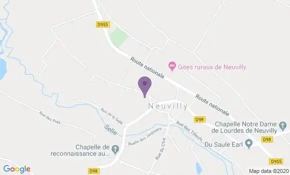 Localisation Neuvilly Bp - 59360
