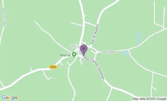 Localisation Ohain Bp - 59132