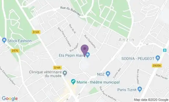 Localisation Petite Foret - 59494