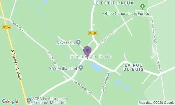 Localisation Preux Au Bois Ap - 59288