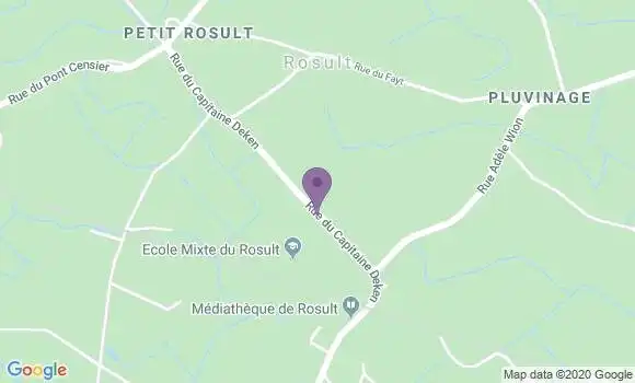 Localisation Rosult Ap - 59230
