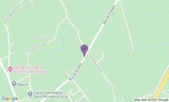 Localisation Vicq Ap - 59970
