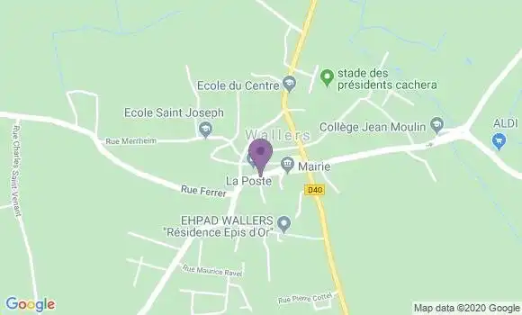 Localisation Wallers Bp - 59135