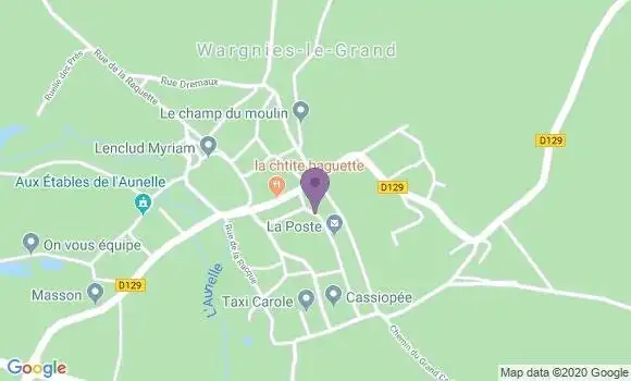 Localisation Wargnies le Grand Ap - 59144