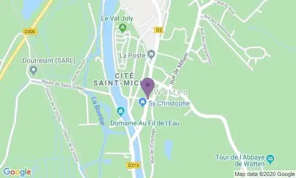 Localisation Watten Bp - 59143