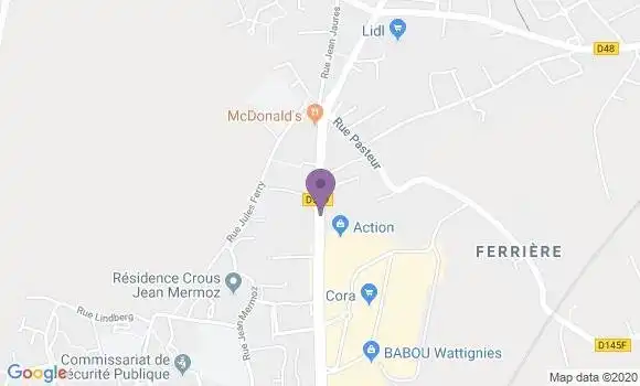 Localisation Wattignies - 59139