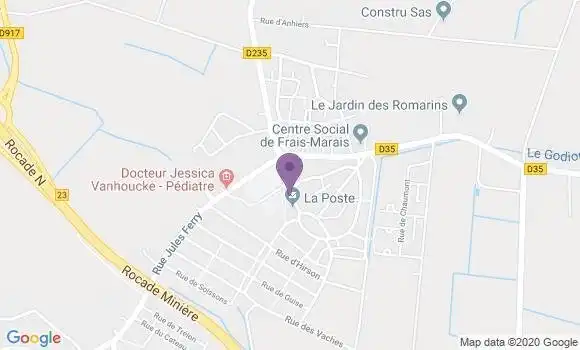 Localisation Douai Frais Marais Bp - 59500