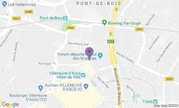 Localisation Villeneuve d