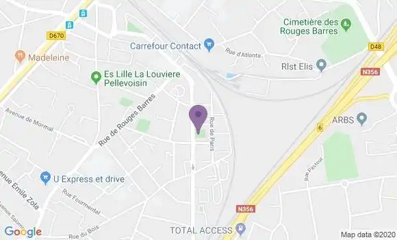 Localisation Marcq En Baroeul May Four Bp - 59700