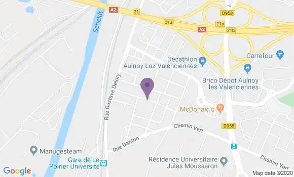 Localisation Trith Saint Leger le Poirier Ap - 59125