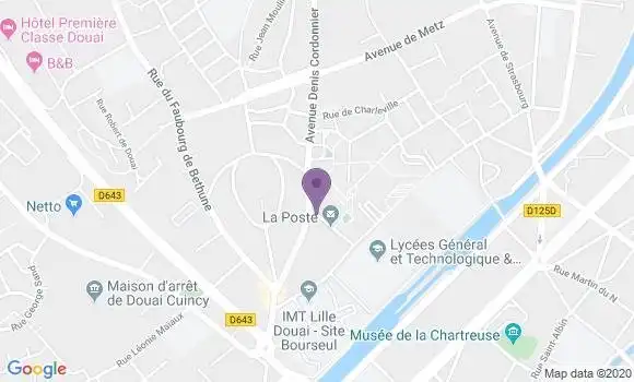 Localisation Douai Polygone - 59500