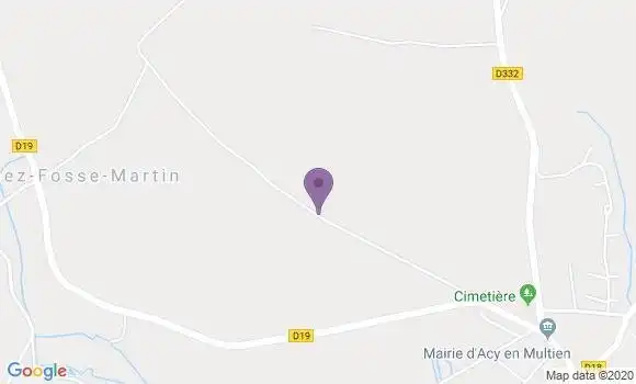 Localisation Acy En Multien Bp - 60620