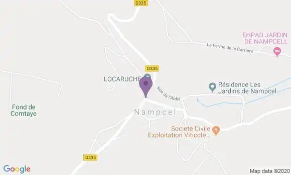 Localisation Nampcel Ap - 60400