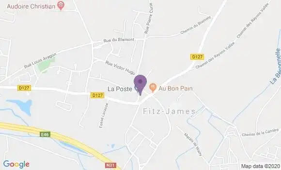 Localisation Fitz James Bp - 60600