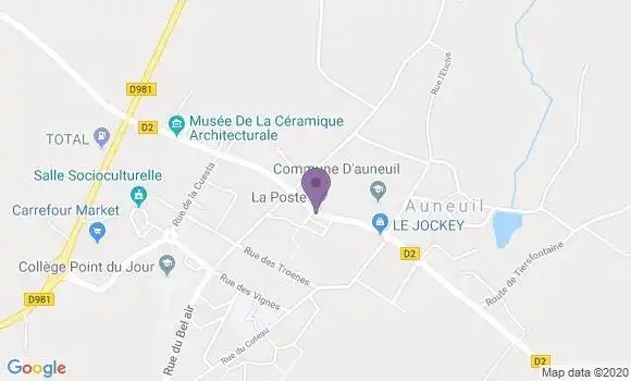 Localisation Auneuil - 60390