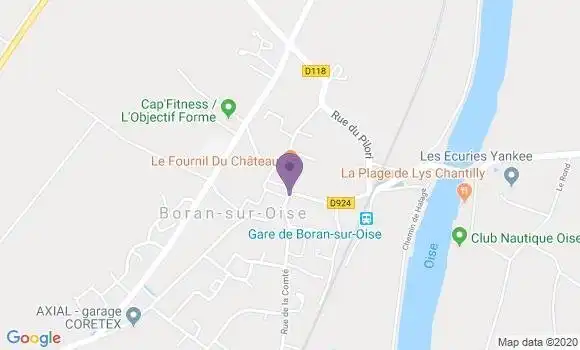 Localisation Boran sur Oise Bp - 60820