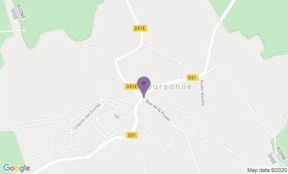 Localisation Boursonne Ap - 60141