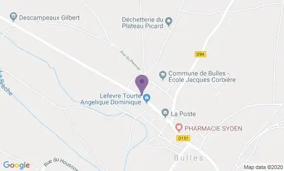 Localisation Bulles Bp - 60130