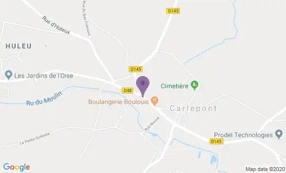 Localisation Carlepont Ap - 60170
