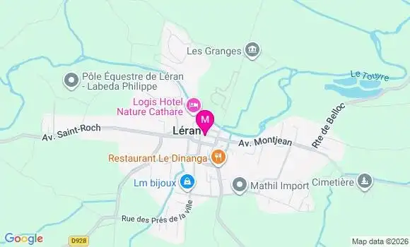 Localisation Leran - 09600