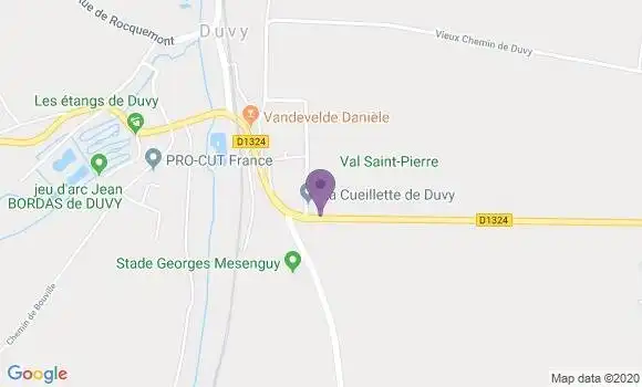 Localisation Duvy Ap - 60800