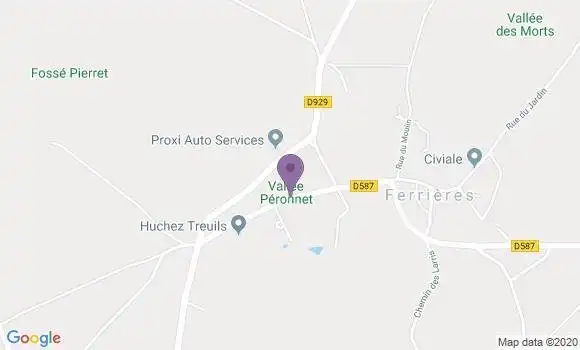 Localisation Ferrieres Ap - 60420