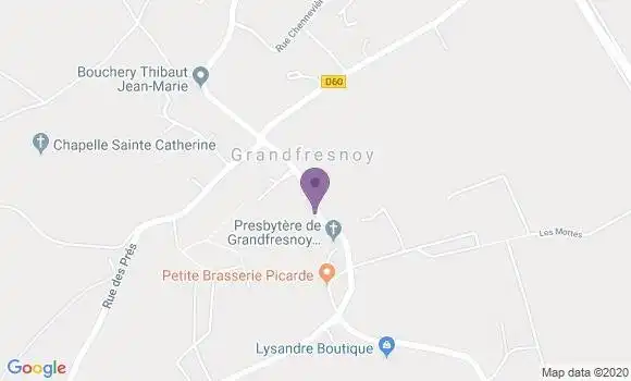 Localisation Grandfresnoy Bp - 60680