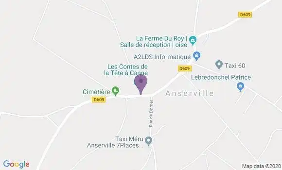 Localisation Hanvoile Ap - 60650