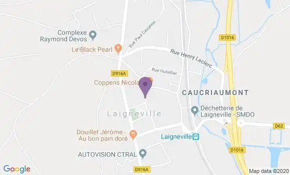 Localisation Laigneville Bp - 60290