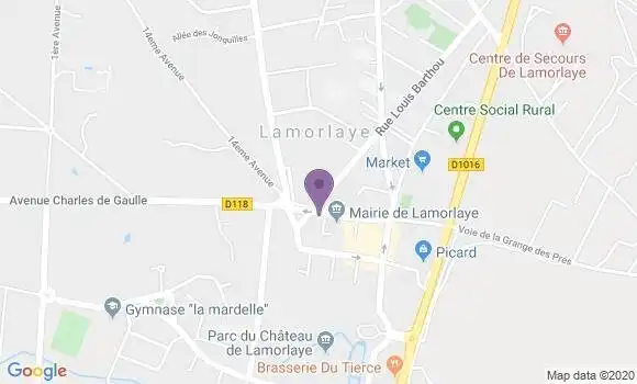 Localisation Lamorlaye - 60260