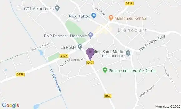 Localisation Liancourt - 60140