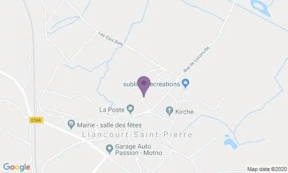 Localisation Liancourt St Pierre Bp - 60240